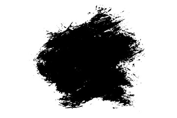 Abstract grunge  brush strokes with rough edges texture. EPS10 v