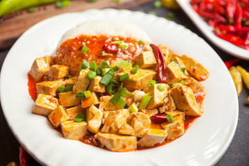 Chinese food, rice