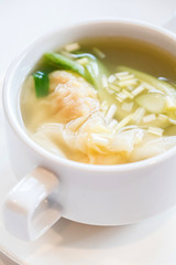 Shrimps Wonton Soup