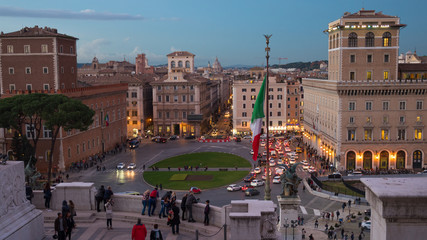  View of Piazza Venezia