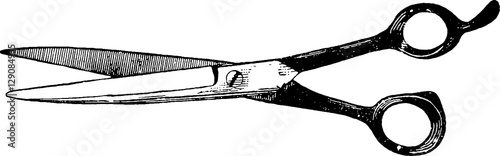 Vintage image scissors