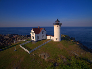 Fototapeta na wymiar Lighthouse on the Rock