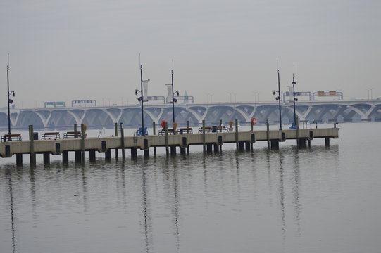 Morning at National Harbor 