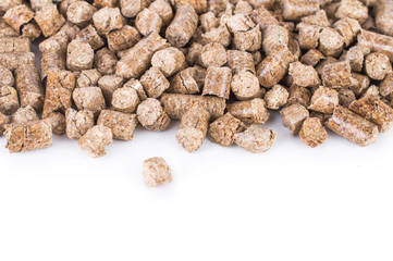 wooden pellets