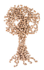wood pellets. Ecology