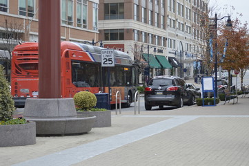 Obraz premium Morning at National Harbor