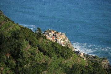 Fototapeta na wymiar Corniglia in Cinque Terre, Liguria, Italy