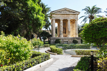 Fototapeta na wymiar Public Gardens, Valletta, Malta