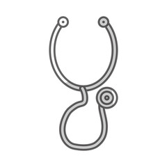 stethoscope medical icon image vector illustration design 