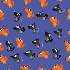 cute cartoon squirrel