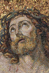 Cristo_mosaico pietra