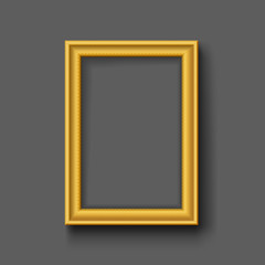 gold picture frame