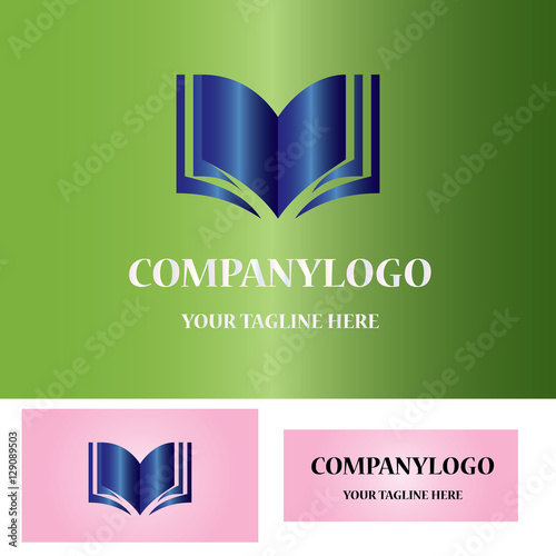 " open book logo" Stock image and royalty-free vector files on Fotolia