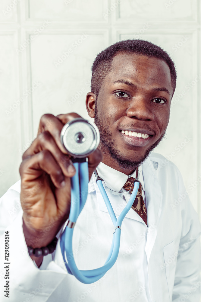 Wall mural Medical physician doctor man