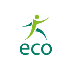 Vector logo eco