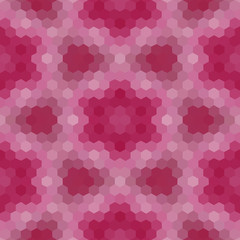 Kaleidoscopic low poly triangle style vector mosaic background