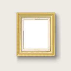 gold picture frame
