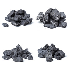 Obraz premium Natural wood charcoal collage