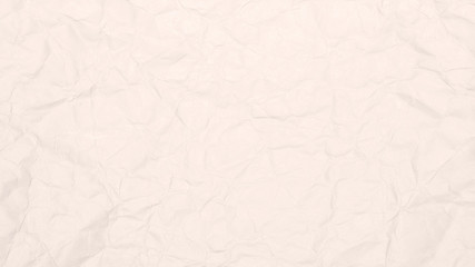 Crumpled white paper texture or paper background for design with copy space for text or image.