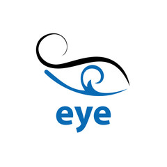 Vector logo eye