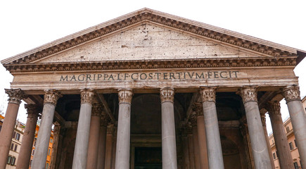 The Pantheon in Rome - the oldest catholic church in the city