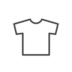 T-shirt icon vector