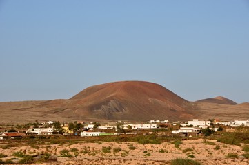 Fuerteventura volcan Malpais de La Arena