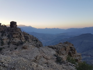 Oman mountains