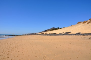Fototapeta na wymiar Fuerteventura Plage de Costa Calma