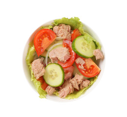 vegetable tuna salad