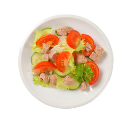 vegetable tuna salad
