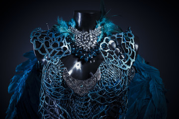 Imagination, Handmade styling of a bird or mythological figure w