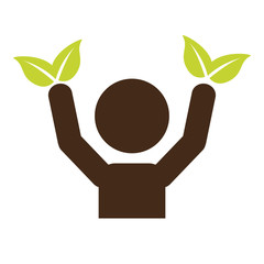 eco friendly icon image vector illustration design 