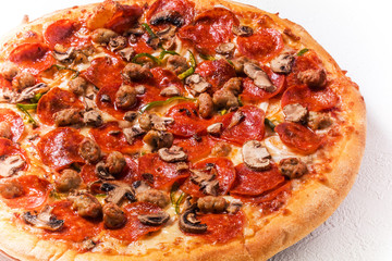 ミックスピザ　 Mixture pizza Italian food