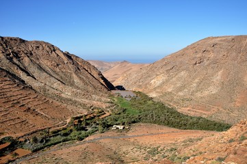 Fuerteventura - retenue d'eau de Las Peñitas