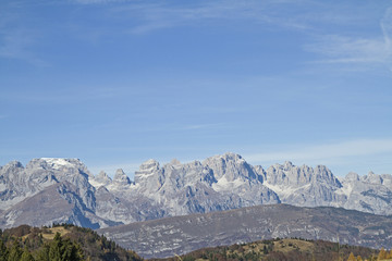 Fototapeta na wymiar Ausblick vom Monte Palon