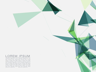 Abstract Colorful Shapes on White Background | EPS10 Futuristic Design