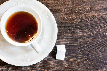Vintage cup of tea