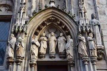 Gotisches Portal Rathaus Köln