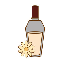 perfume bottle icon image vector illustration design 