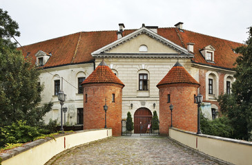 Castle of bishop in Pultusk. Poland