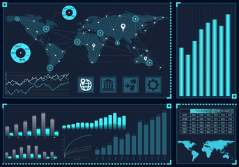 Media interface background