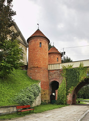 Castle of bishop in Pultusk. Poland