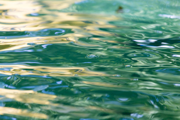abstract surface of the water