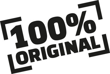 100 percent original