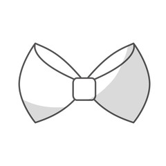 single bowtie icon image vector illustration design 