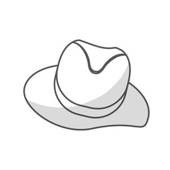 classic hat icon image vector illustration design 