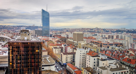 Obraz premium Vue générale de Lyon