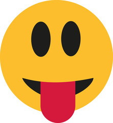Smiley sticking out tongue