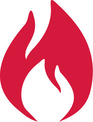 Obraz premium Flame icon